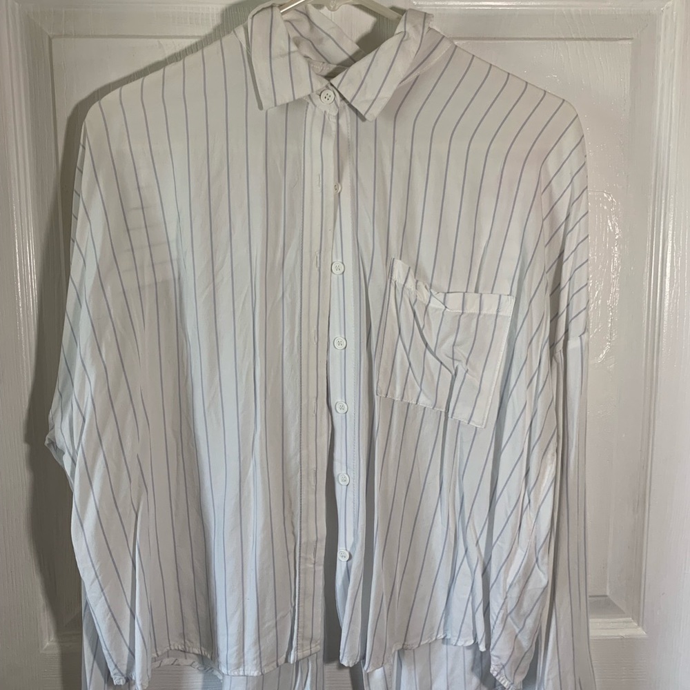 long sleeve button up shirt